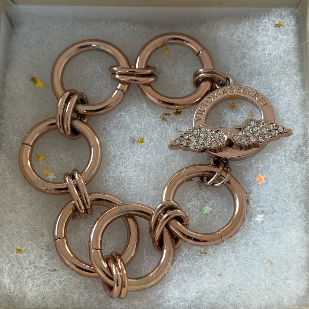 Victoria's Secret Shimmering Rose Gold Bracelet